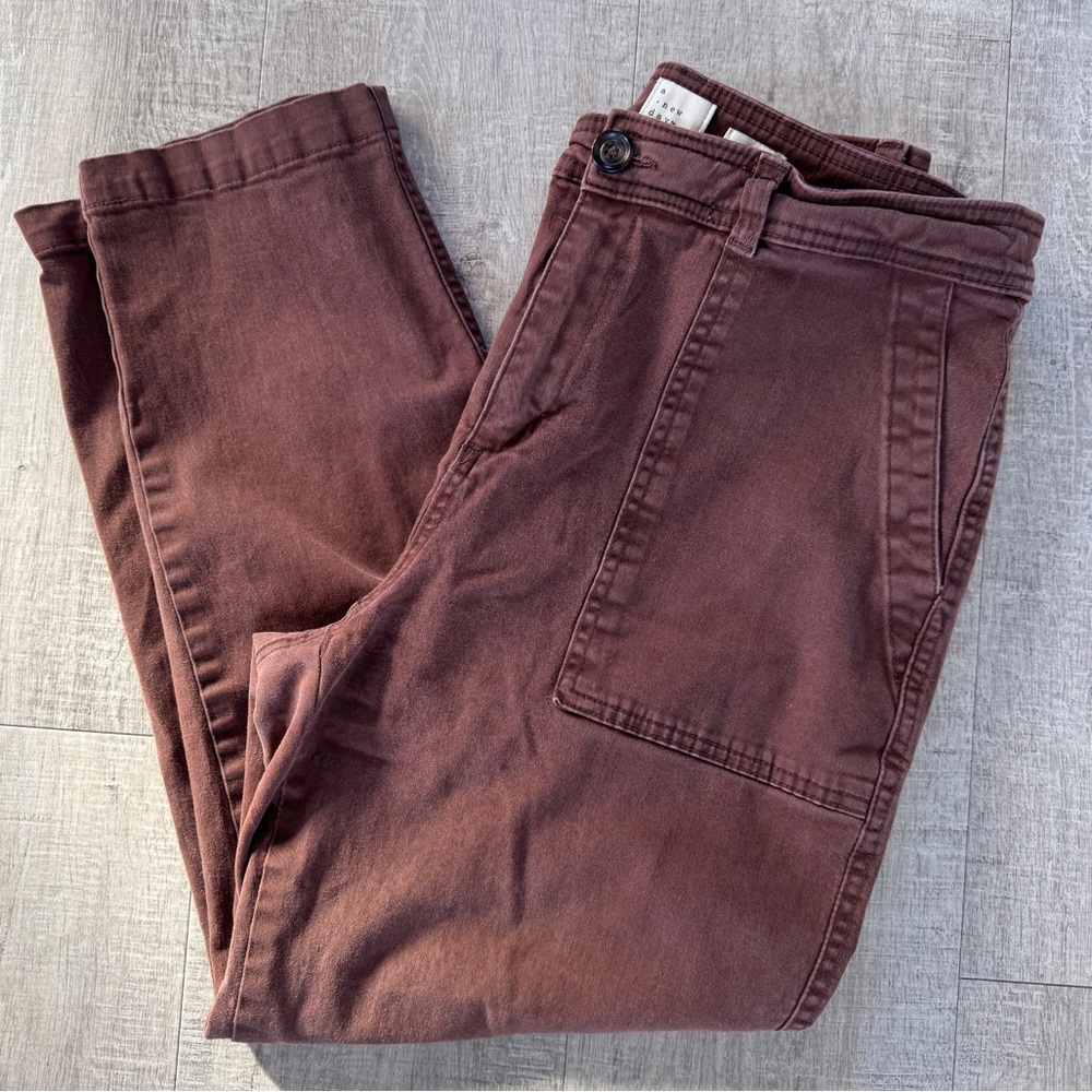 Straight-Leg Utility Pants
